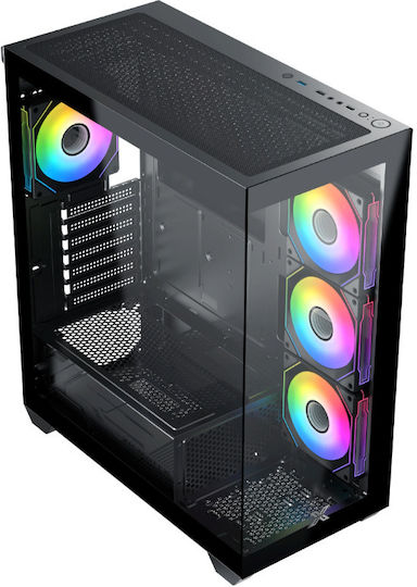 Vengeance Esports Competitive-V2 Гейминг Настолен Компютър Ryzen 7-5700 16GB DDR4 1TB SSD GeForce RTX 5060 Без Операционна Система