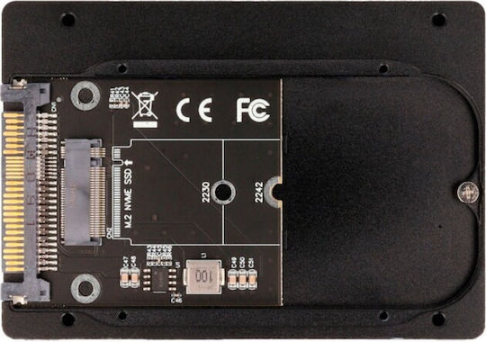 DeLock Θήκη για Σκληρό Δίσκο M.2 SATA III NVME με σύνδεση U.2