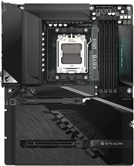 Gigabyte X870 AORUS STEALTH WiFi Mutterplatine ATX mit AMD AM5 Steckdose