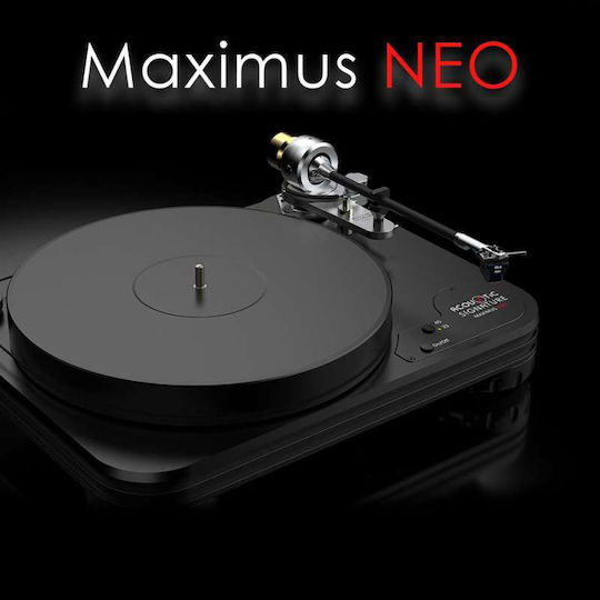 Acoustic Signature Maximus Neo Πικάπ με Belt Drive Ασημί