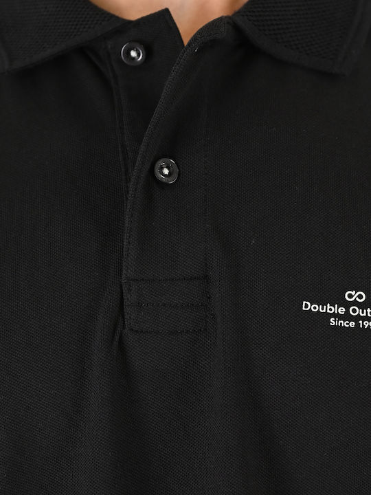Polo Blouse Black