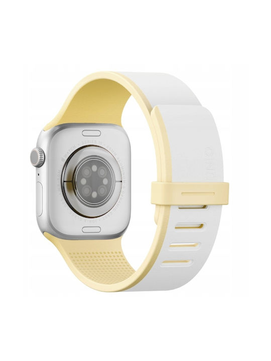 Uniq Watch Band Revix Iv Premium Apple Watch 42 41 40mm Edition Reversible Magnetic White-yellow Uniq Watch Band Revix Iv Premium Apple Watch 42 41 40mm Edition Reversible Magnetic White-yellow