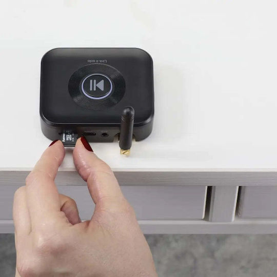 Hama 205321 Link.it Solo Bluetooth Адаптер Приемник Ретрофит Bluetooth Към HiFi