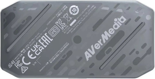 Avermedia External Capture Live Streamer Cap 4k Bu113 Hdmi 2.0 Capture 4kp30 Usb 3.1 Gen 1 Usb-c