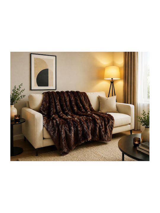 ForAll Throws Set 3 pcs Brown