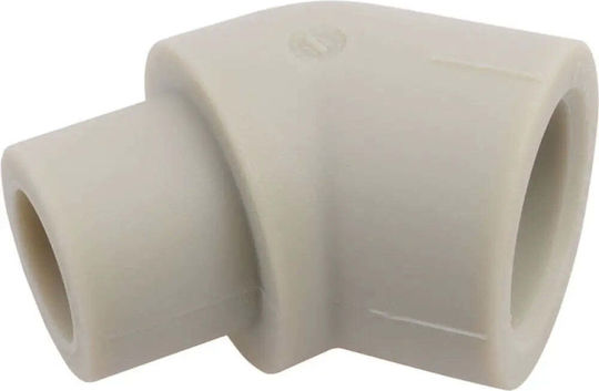 Cot De Ţeavă Ppr 45° Cap Ø25 Fv Plast