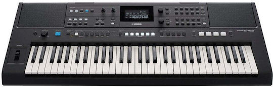 Yamaha Αρμόνιο PSR-E483 με 61 Πλήκτρα Μαύρο
