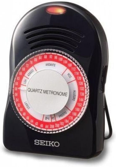 Seiko Μετρονόμος SQ50V σε Μαύρο Χρώμα