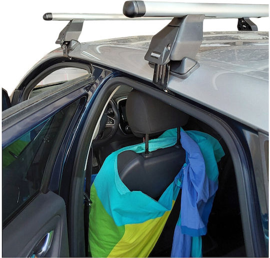 Menabo Kit Car Roof Bars Legs Menabo Aluminum Renault Captur 2013-2019 Lock 2 Pieces Mb.rcaptur.12