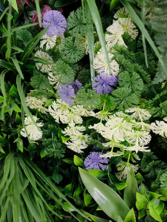HD Συνθετικό Πάνελ Φυλλωσιάς 1x1m