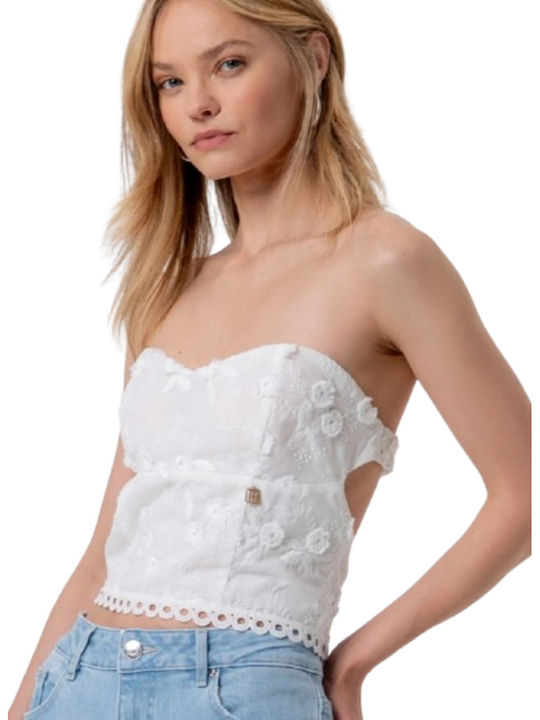 Γυναικεία Μπλούζα Κορσές White