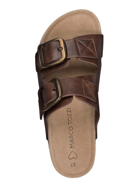 Women's Flat Sandals Brown
