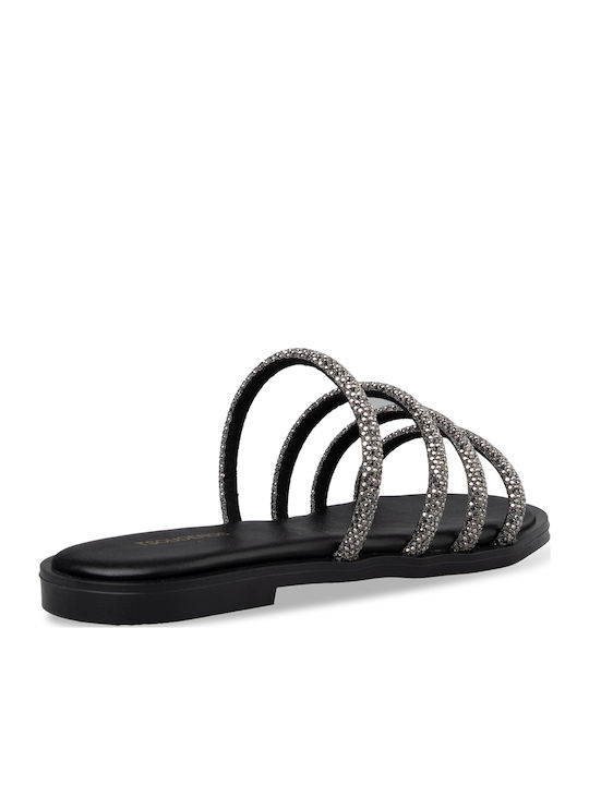 Women's Flat Sandals Black
