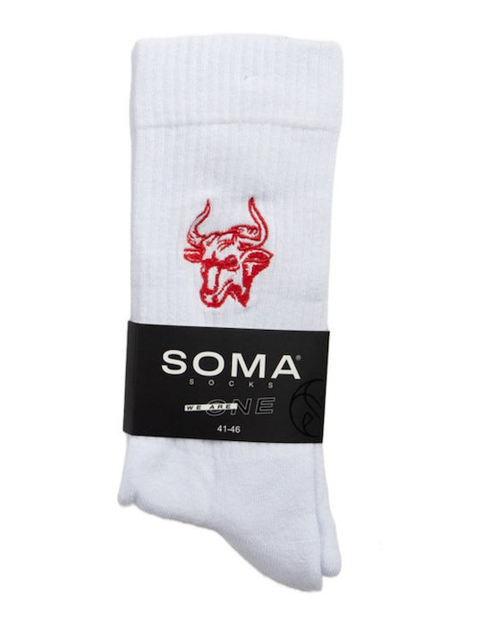 Soma Ανδρικές Κάλτσες Άσπρο