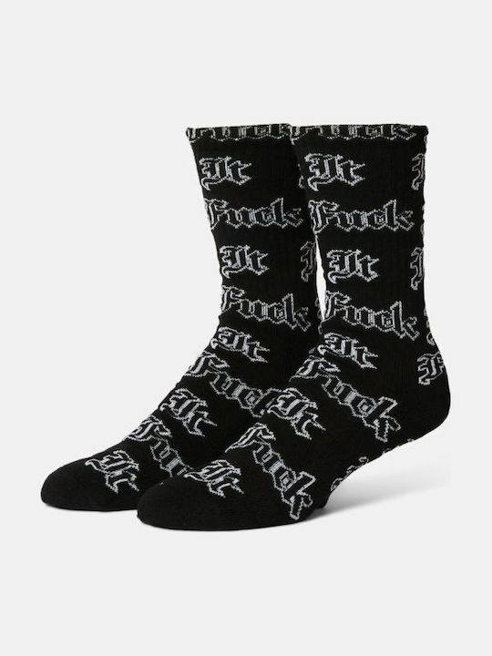 HUF Fuck It Old English Șosete Negre