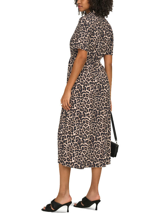 Only Life Damenkleid Ganztägig Braune Only Life Damenkleid Ganztägig Braune