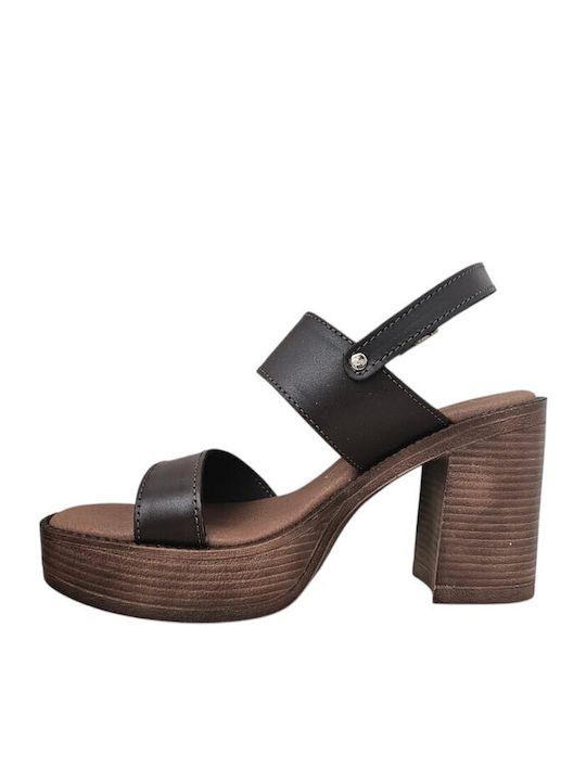 Leather Brown Sandals
