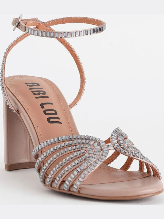 Sandals with Strass Pink