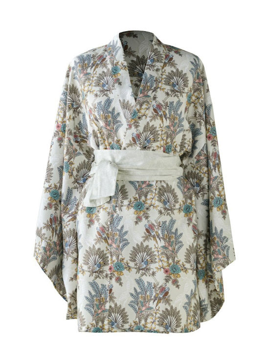 Kentia Kimono Für Strand Grün