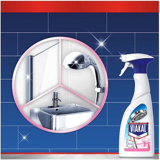 Viakal Fresco Καθαριστικό Spray Κατά των Αλάτων με Άρωμα Fresh 750ml