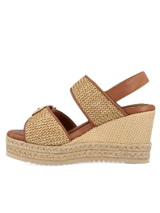 Sommer Damenplattformen Beige
