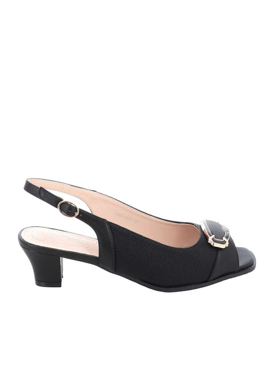 Peep Toe Pumps Schwarz Größe