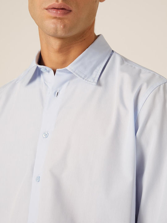 Long Sleeve Shirt in Regular Fit Light Blue