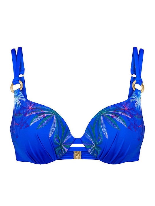 Summer Bikini Top Blue Combination