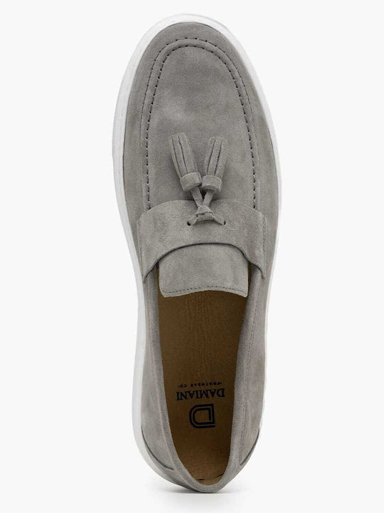 Men's Loafers in Gray Colour