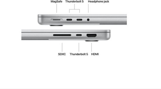 Apple MacBook Pro 14.2" IPS Retina Display 120Hz (M5 Pro-15-Core/48GB/1TB SSD/16-Core GPU) Silver (International English Keyboard)