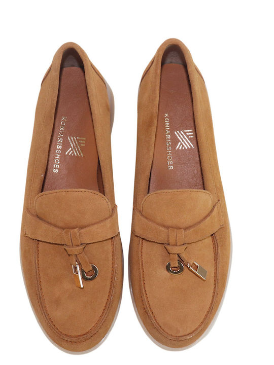 Women's Moccasins in Brown Colour