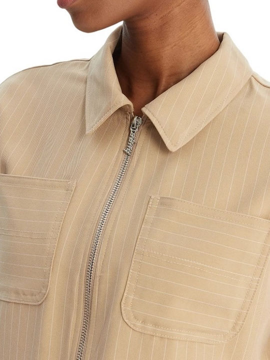 Boss Γυναικείο Σακάκι Beige