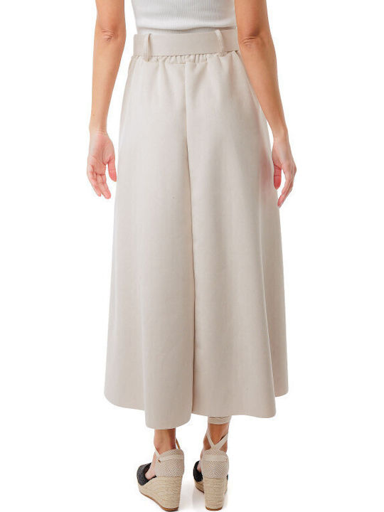 Midi Skirt Beige
