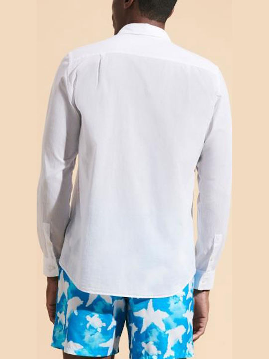 Vilebrequin Long Sleeve Shirt Blanc
