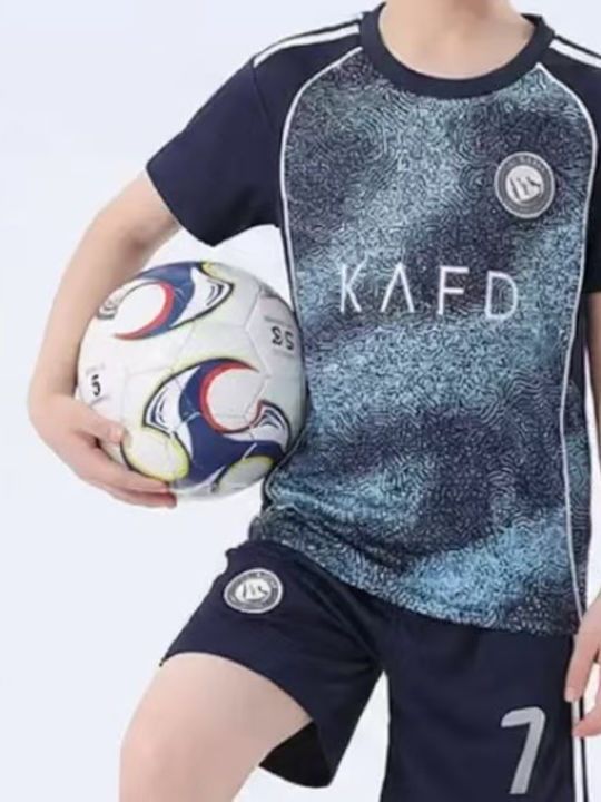 King Παιδικό Σετ Εμφάνισης Ποδοσφαίρου Ronaldo 2026 Alnassr Away