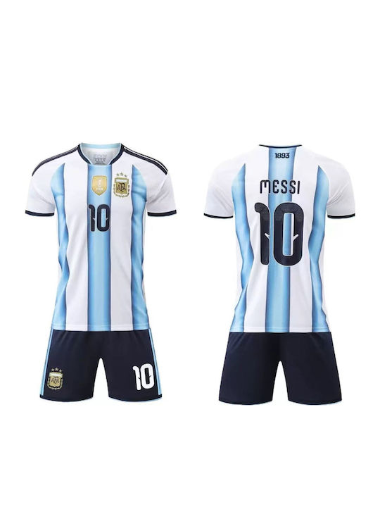King Παιδικό Σετ Ποδοσφαίρου Messi Mundial 2026 Εθνική Αργεντινή Home