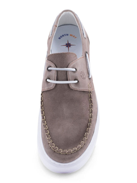 Mocasini Barbati Boat Shoes Maro