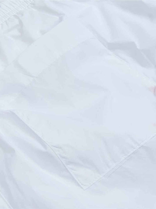 Haiti Men's Swimwear Shorts White With Patterns