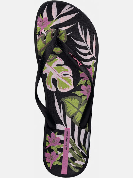 Anat Temas Flip Flops in Black Colour