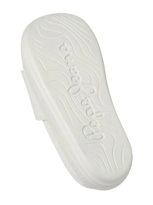 Slides cu Platformă în Culoare Albă