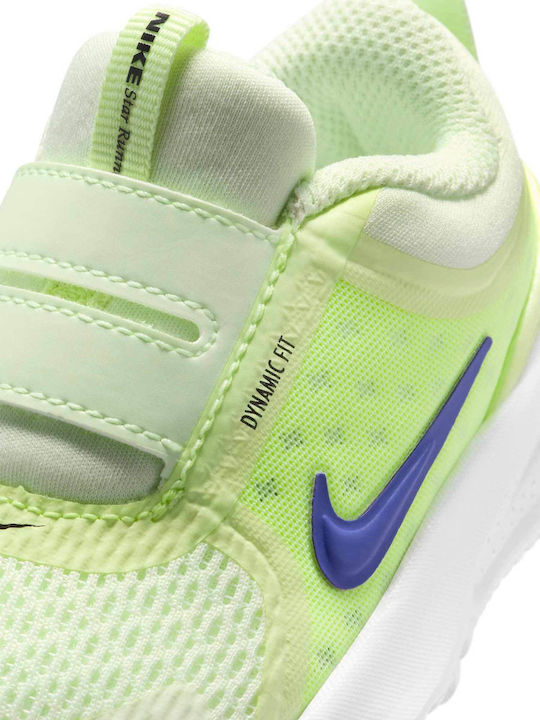 Star Runner Kids Sports Shoes Running with Hoop & Loop Closure Multicolour