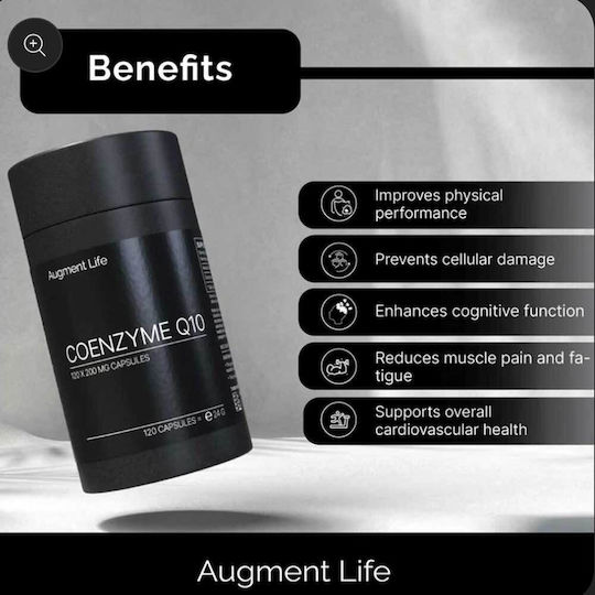 Augment Life Coenzyme Q10 200mg 120 κάψουλες