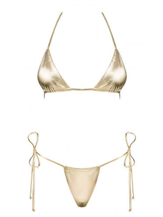Set Bikini Χρυσό