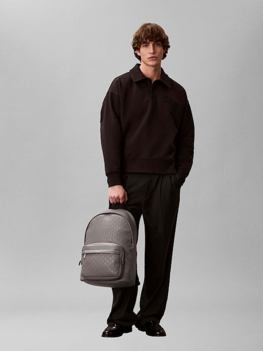 Calvin Klein Emblem Aop Γκρι