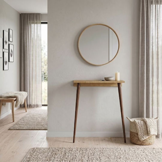 Κονσόλα Ξύλινη Sapphire Oak Μ60xΠ22xΥ77εκ.