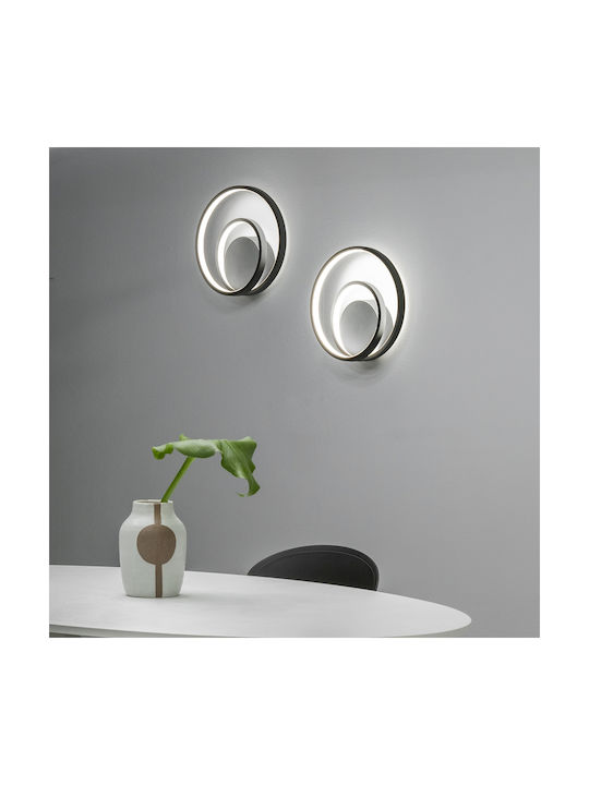 Ideal Lux Lamp Wall Black 30cm