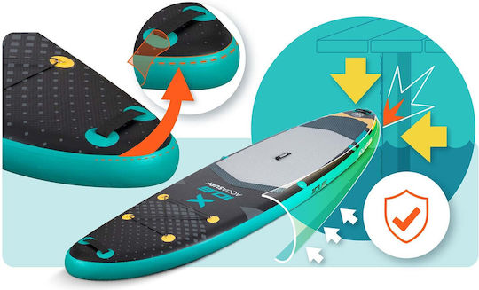 NEO Sport Φουσκωτή Σανίδα SUP με Μήκος 3.2m Πράσινη