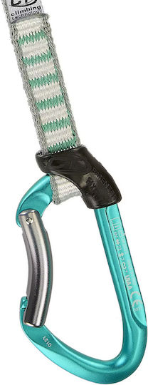 Climbing Technology Skylotec Salto Set Ny 22 Cm Climbing Quickdraw Titanium Aquamarine