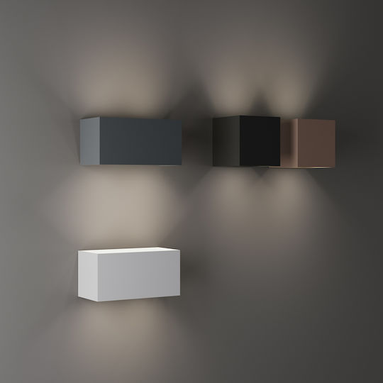 Ideal Lux Atom Πλαφονιέρα LED 4000K 20x10x10εκ. Ideal Lux Atom Πλαφονιέρα LED 4000K 20x10x10εκ.