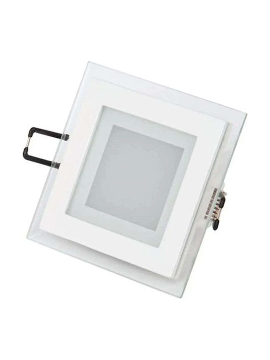 Horoz Electric Квадрат Вграден LED Панел 6W с Студено бяло Светлина 6400К